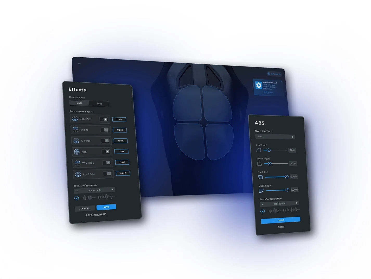 MTC-P Extreme Limited Edition - Seat Haptics Insert